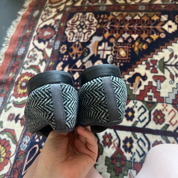 Stubbs & Wootton Chevron Black Gray Loafers, size 9.5 - Picture 4 of 6